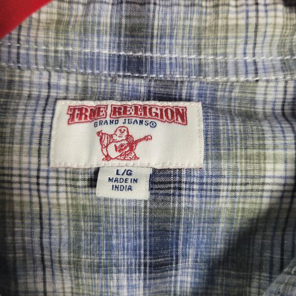 Plaid Button-Up Shirt - Picture 4 of 9